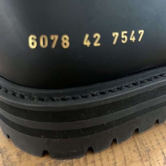 WOMAN by COMMON PROJECTS lace up black boot - Picture 9 of 16